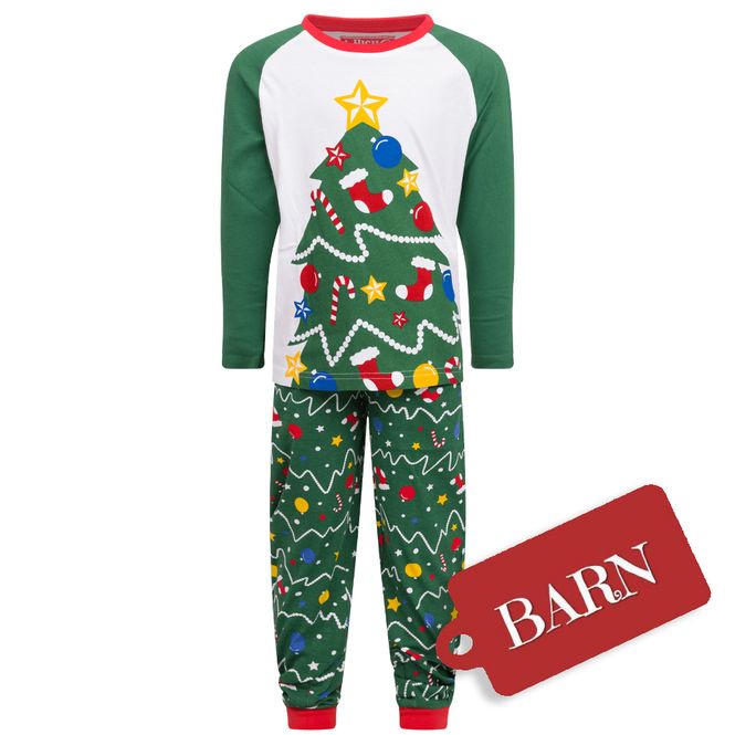 Hovedbilde Hightime, Julepysjamas, Barn Juletre