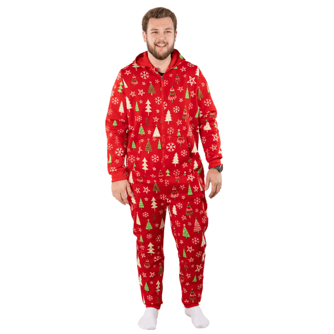 Hovedbilde Hightime, Jule Jumpsuit,Voksen Rød