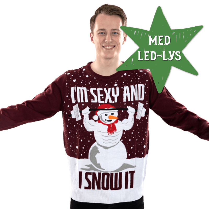 Julegenser, Unisex, Sexy And i Snow It