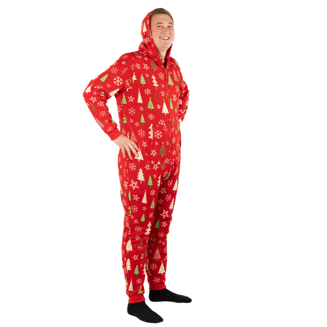 Hovedbilde Hightime, Jule Jumpsuit,Voksen Rød