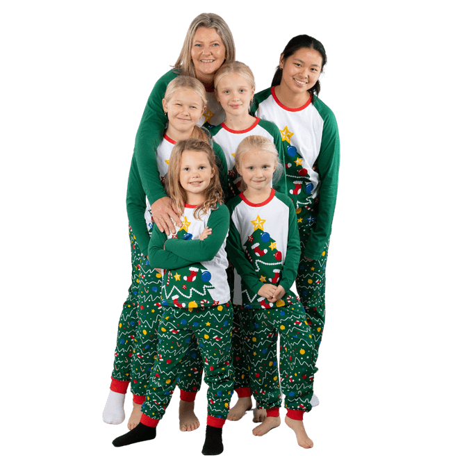Hovedbilde Hightime, Julepysjamas, Barn Juletre