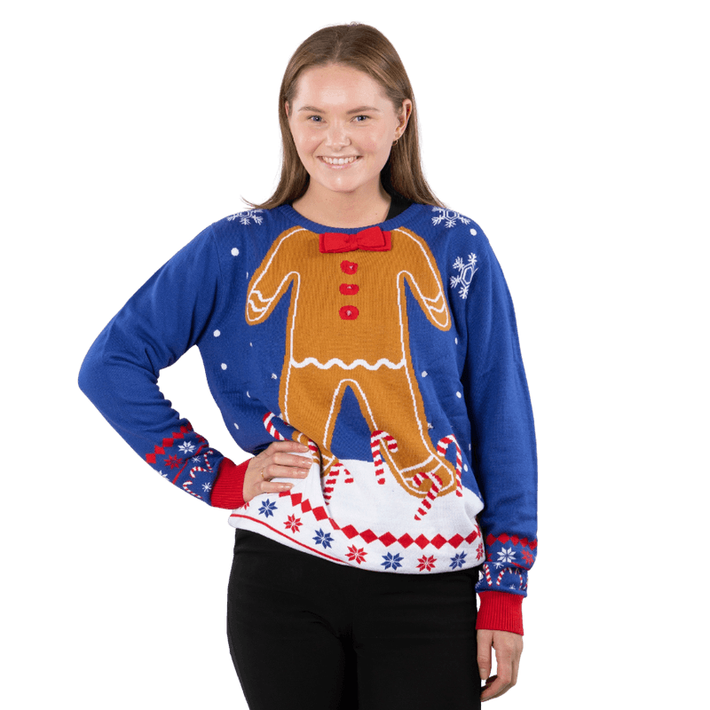 Julegenser, Unisex, Pepperkakemann