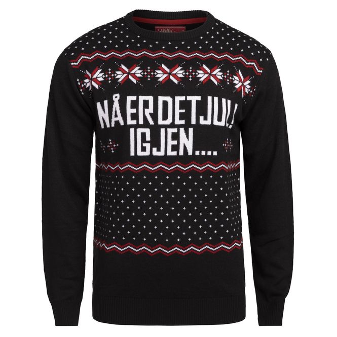 Hovedbilde Julegenser, Unisex, Nå er det jul. Igjen.